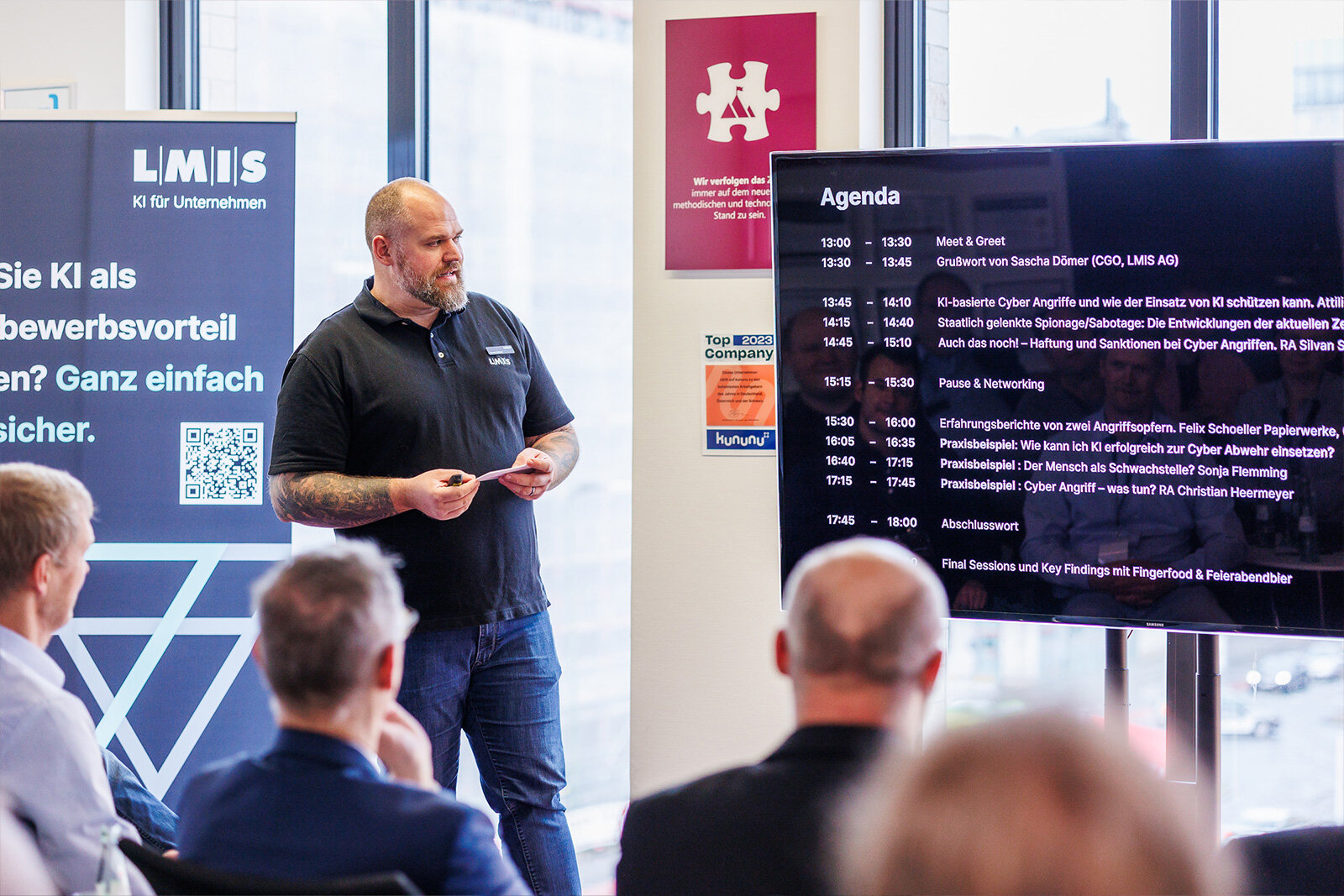 KI-Automatisierung Präsentation Cyber Security